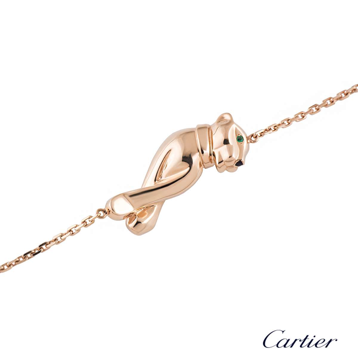 cartier panthere rose gold bracelet